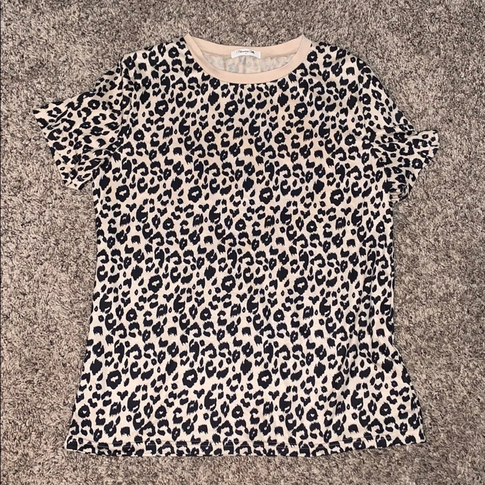 Cheetah print top
